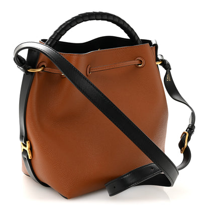 Chloe Grained Calfskin Marcie Bucket Bag Tan 3 of 11