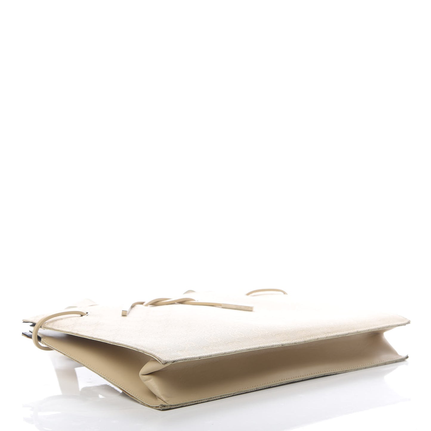 Monogram Drawstring Bag Beige