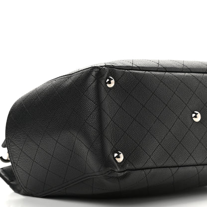 Chanel Grained Calfskin Medium CC Pocket Tote Black 8 of 9