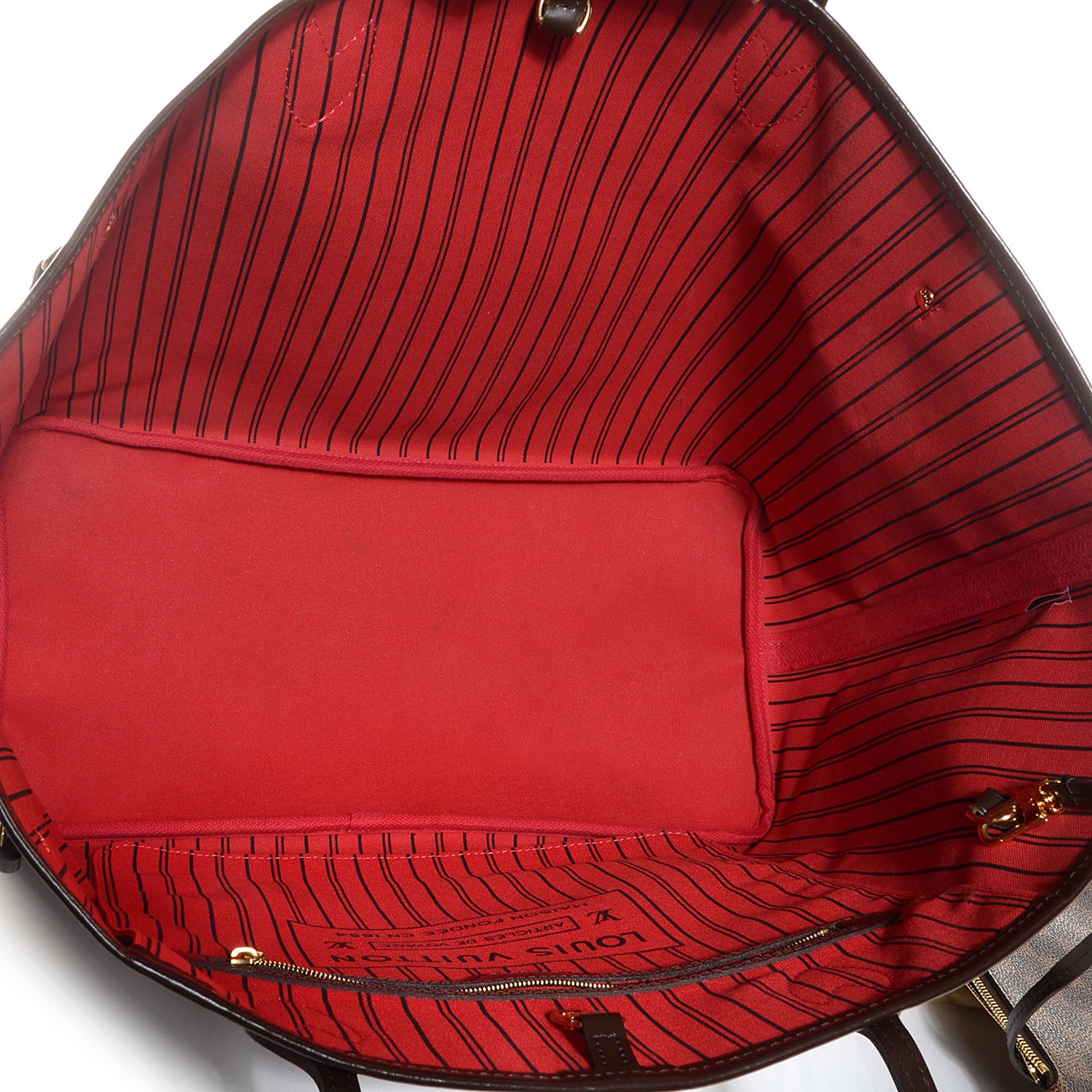 Louis Vuitton Damier Ebene Neo Neverfull GM 6 of 9