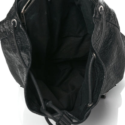 Balenciaga Agneau Giant 12 Silver Hardware S Traveler Backpack Black 4 of 9