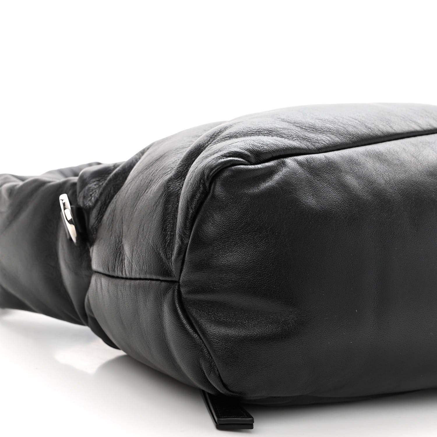 Loewe Shiny Nappa Puffer Puzzle Hobo Black 8 of 9