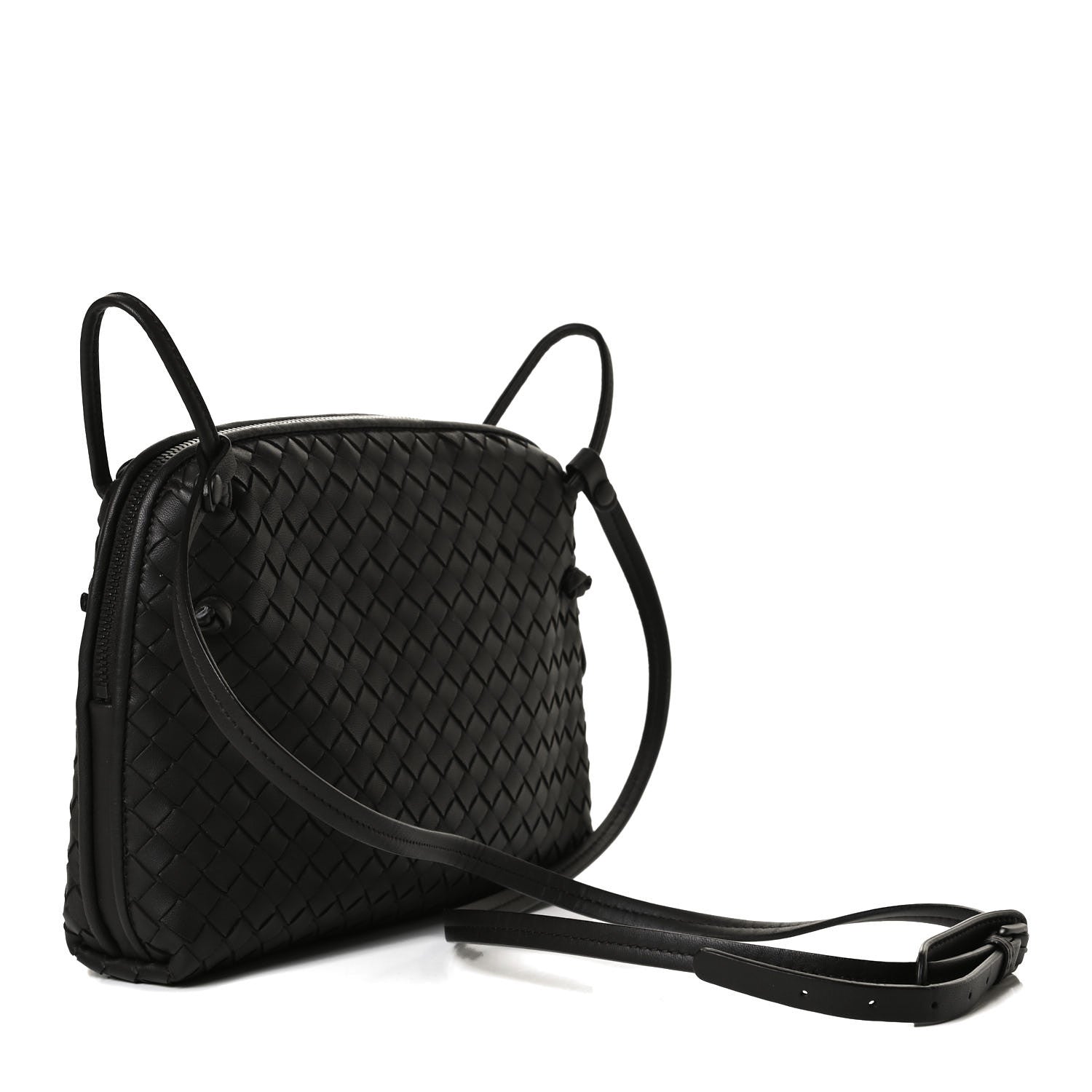 Bottega Veneta Nappa Intrecciato Nodini Bag Ebano 4 of 10