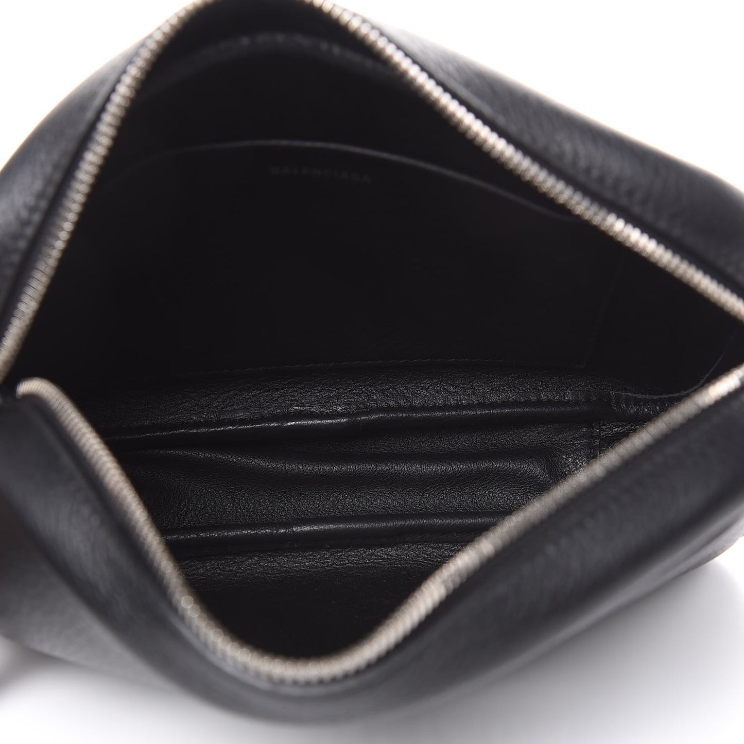 Calfskin Logo S Everyday Camera Bag Black