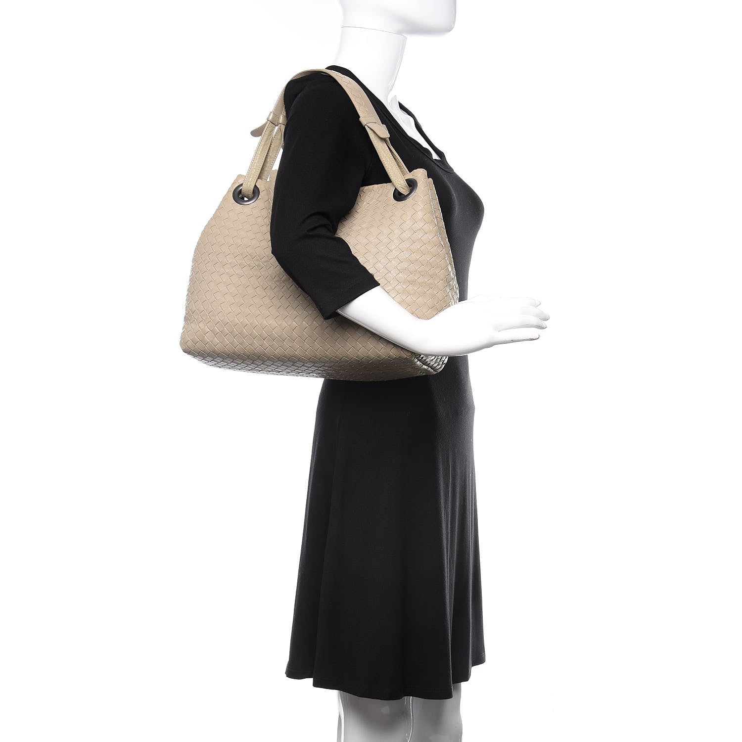 Bottega Veneta Nappa Intrecciato Medium Garda Bag Fume 2 of 16