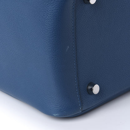 Hermes Evercolor Lindy 26 Bleu De Galice 7 of 10