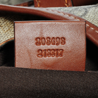 Gucci GG Plus Monogram Medium Joy Shoulder Bag Brown 9 of 9