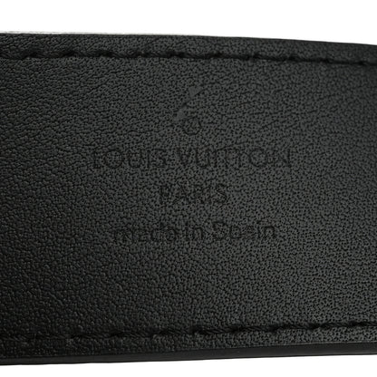 Louis Vuitton Calfskin 35mm Pont Neuf Belt 75 30 Black 4 of 9