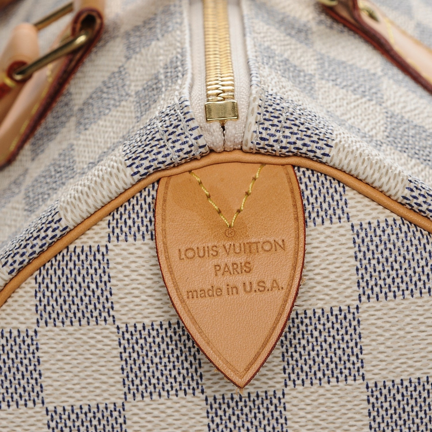 Louis Vuitton Damier Azur Speedy 30 6 of 7
