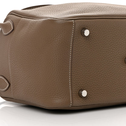 Hermes Taurillon Clemence Lindy 26 Etoupe 9 of 13