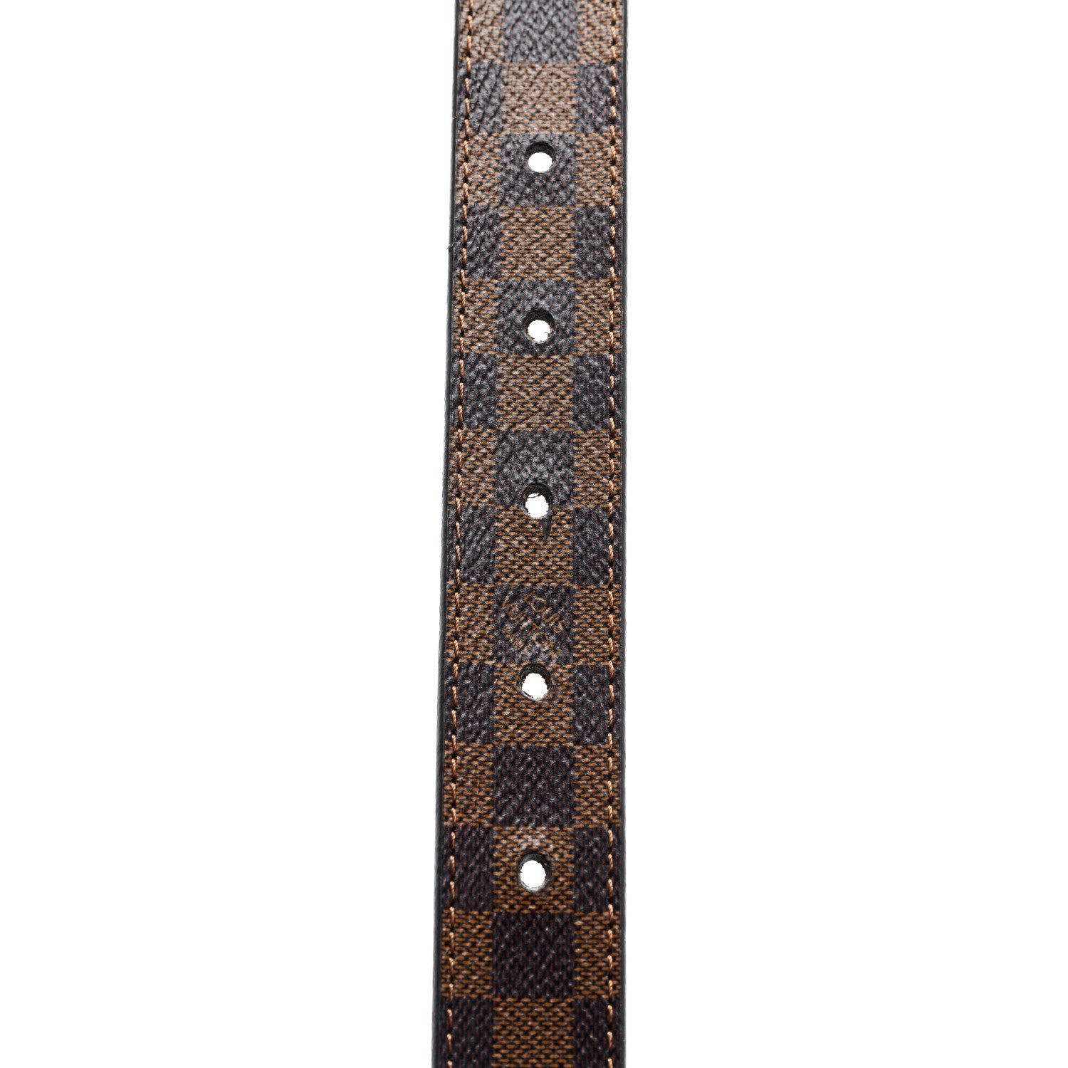 Louis Vuitton Mini Damier Ebene 25mm LV Initiales Belt 85 34 4 of 6