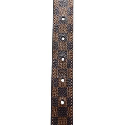 Louis Vuitton Mini Damier Ebene 25mm LV Initiales Belt 85 34 4 of 6