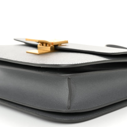 Celine Liege Calfskin Medium Classic Box Flap Bag Grey 10 of 10