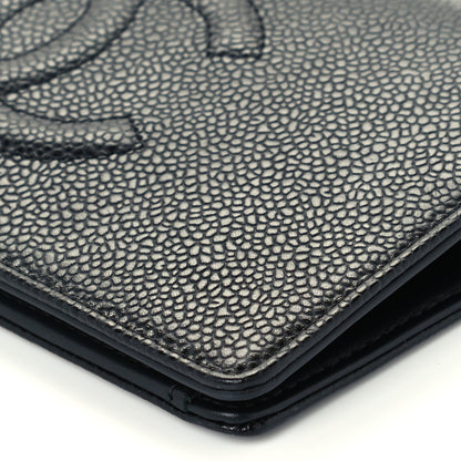 Chanel Caviar Timeless CC Yen Wallet Black 11 of 11