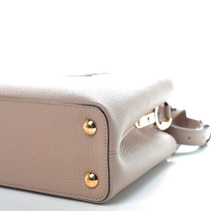 Louis Vuitton Taurillon Capucines BB Galet 7 of 9