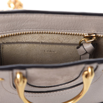 Chloe Calfskin Suede Mini Pixie Signature Belt Bag Motty Grey 6 of 9