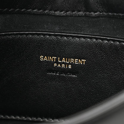 Saint Laurent Smooth Calfskin Le 5 A 7 Mini Hobo Black 6 of 8