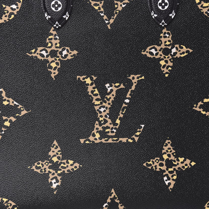 Louis Vuitton Monogram Giant Jungle Onthego GM Black 9 of 10
