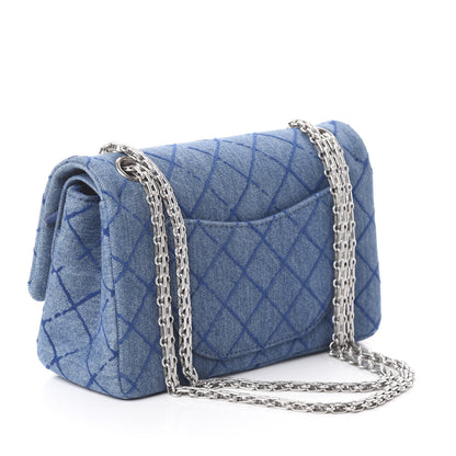 Chanel Denim 2.55 Reissue 225 Flap Blue 2 of 8
