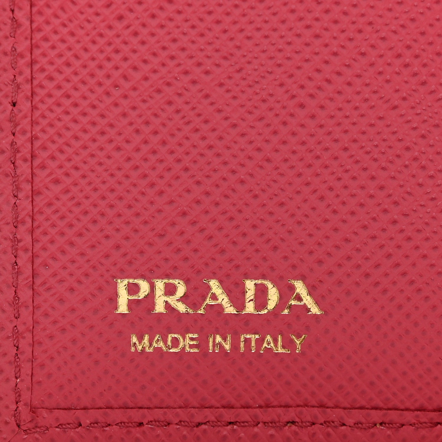 Prada Saffiano Card Holder Peonia 6 of 9