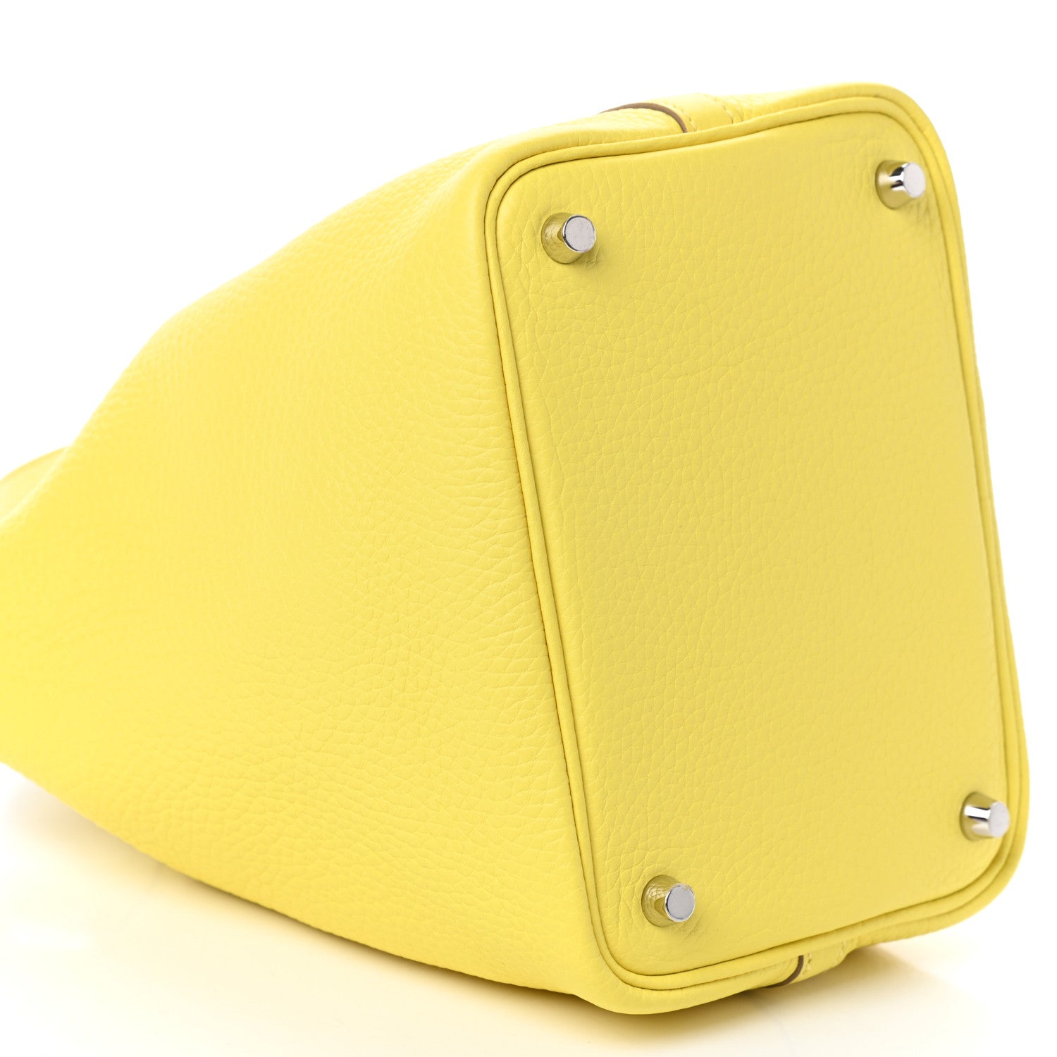 Hermes Taurillon Clemence Picotin Lock 18 PM Lime 9 of 10