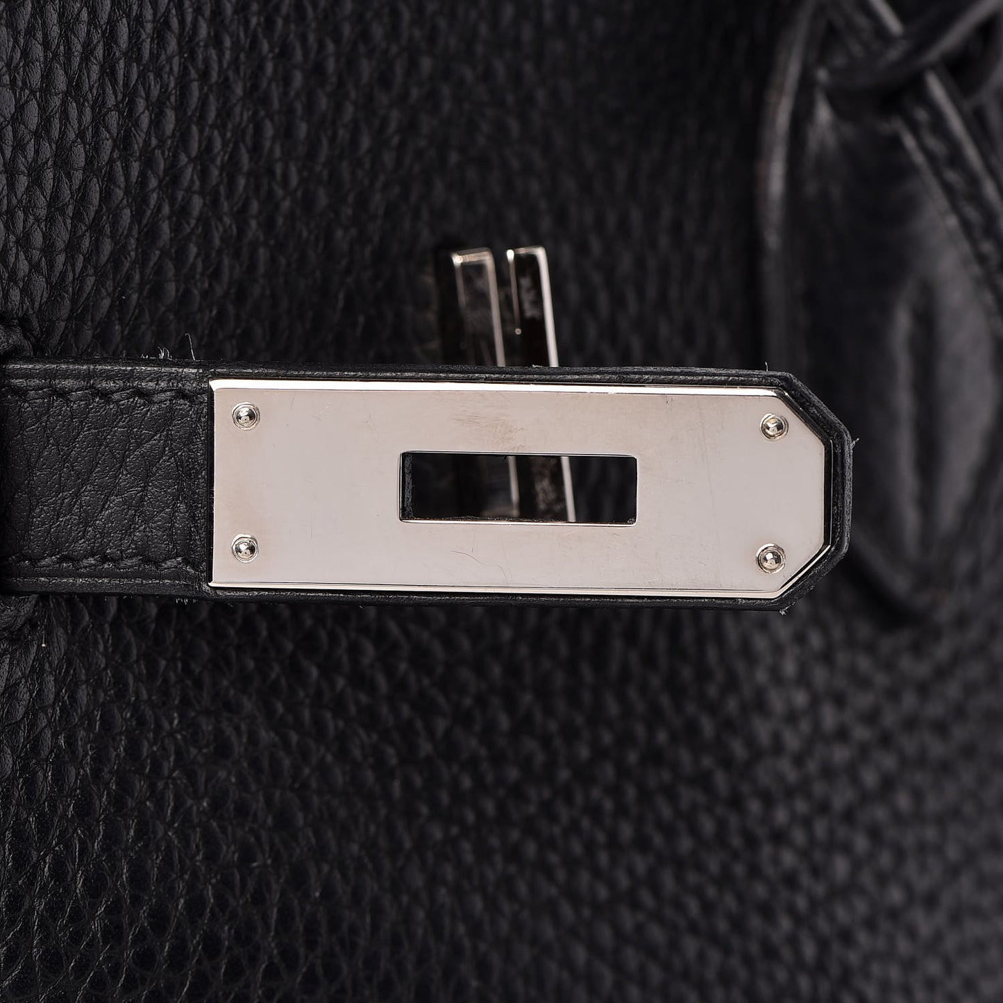 Taurillon Clemence Birkin 35 Black