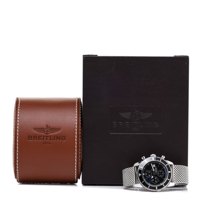 Breitling Stainless Steel 46mm Superocean Heritage Chronograph Automatic Watch Blue A13320 5 of 5