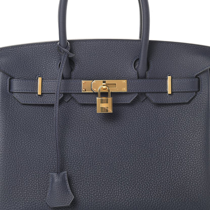 Hermes Togo Birkin 30 Bleu Nuit 8 of 11