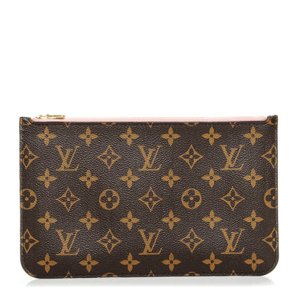 Louis Vuitton Monogram Neverfull MM GM Pochette Rose Ballerine 1 of 6