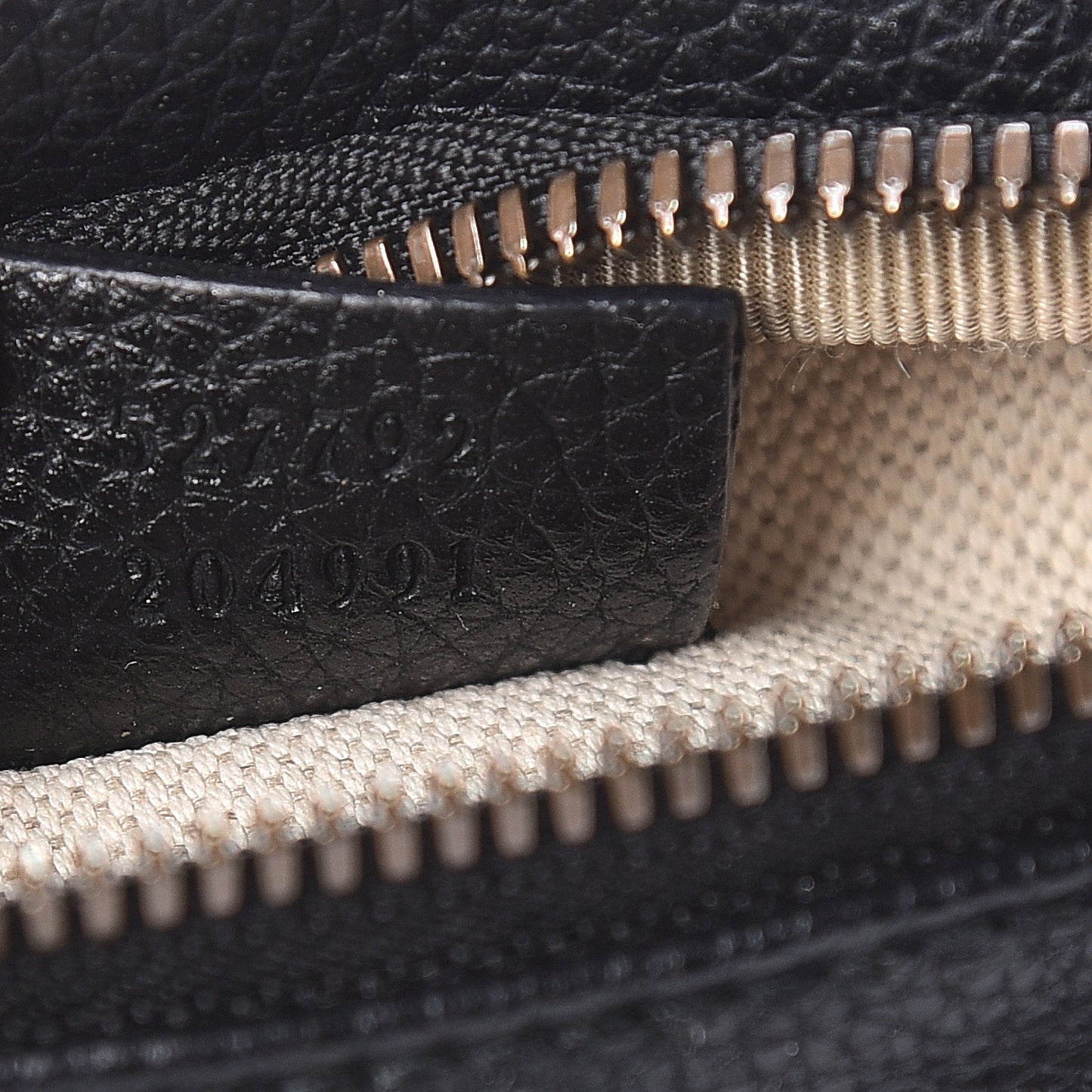 Grained Calfskin Small Logo Belt Bag Black