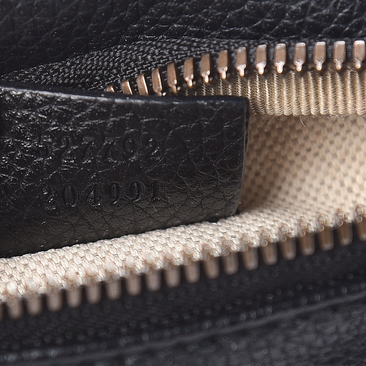 Gucci Grained Calfskin Small Logo Belt Bag Black 7 of 11
