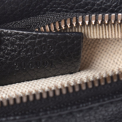 Gucci Grained Calfskin Small Logo Belt Bag Black 7 of 11