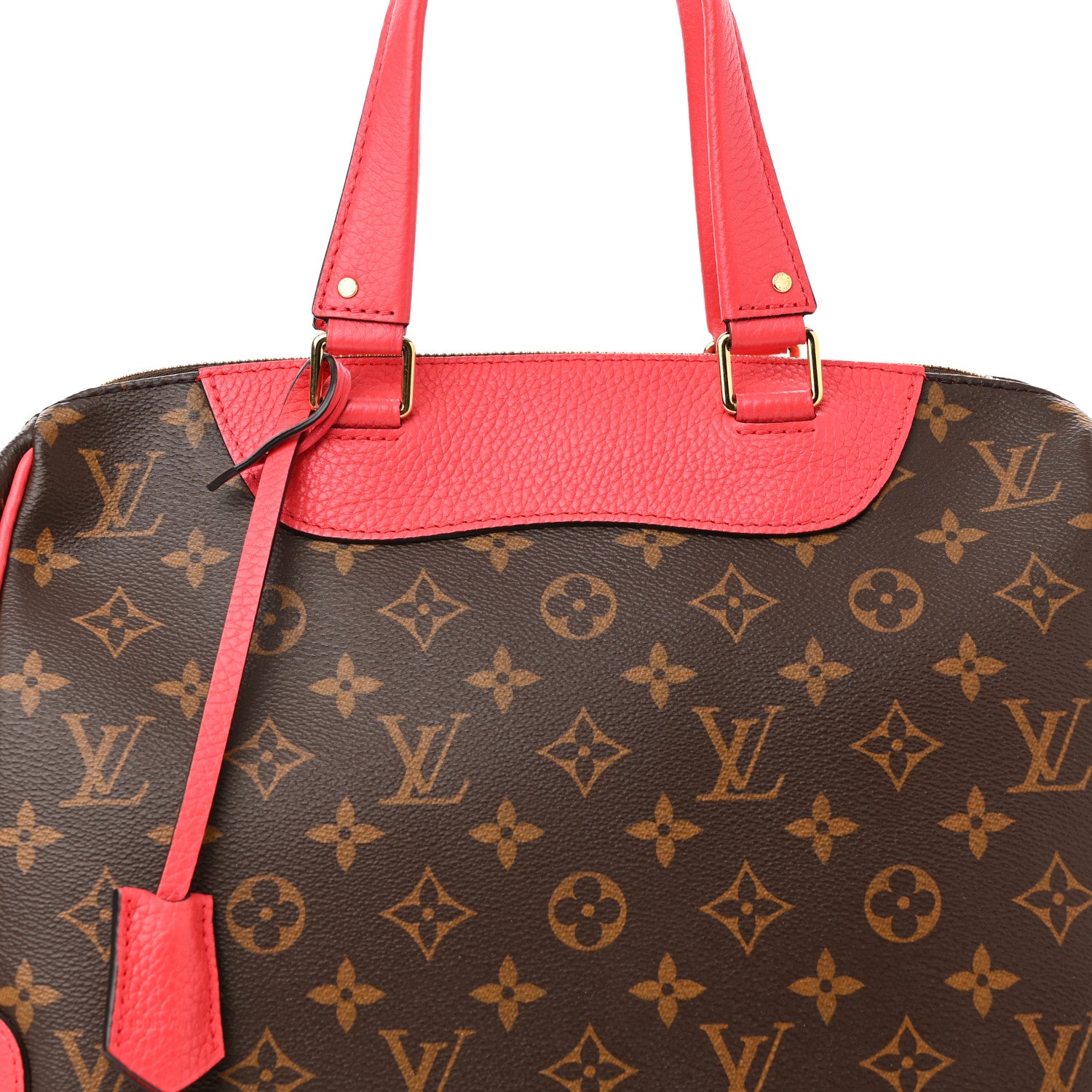 Louis Vuitton Monogram Retiro NM Coquelicot 7 of 9