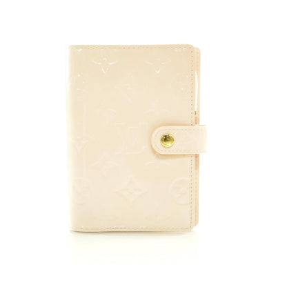Louis Vuitton Vernis Small Ring Agenda Marshmallow 1 of 8