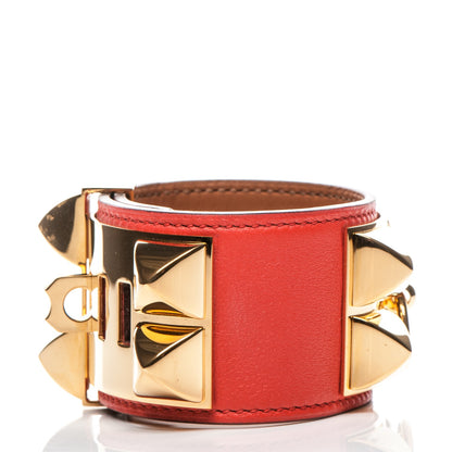 Hermes Swift Collier De Chien CDC Bracelet S Capucine 3 of 8