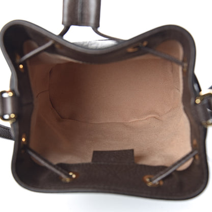 Gucci GG Supreme Monogram Web Mini Ophidia Bucket Bag Brown 5 of 10