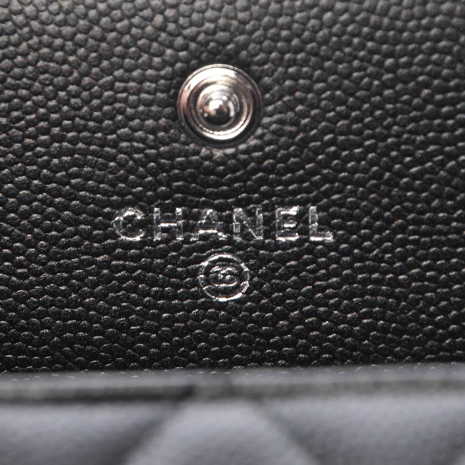 Chanel Caviar Quilted Boy Flap Wallet So Black 6 of 9
