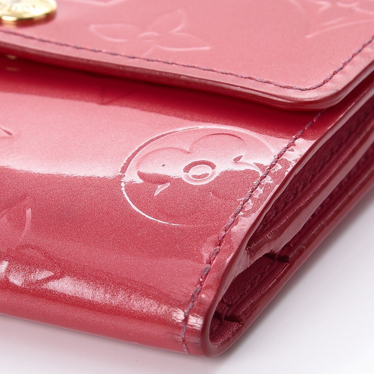 Louis Vuitton Vernis Ludlow Wallet Framboise 12 of 15