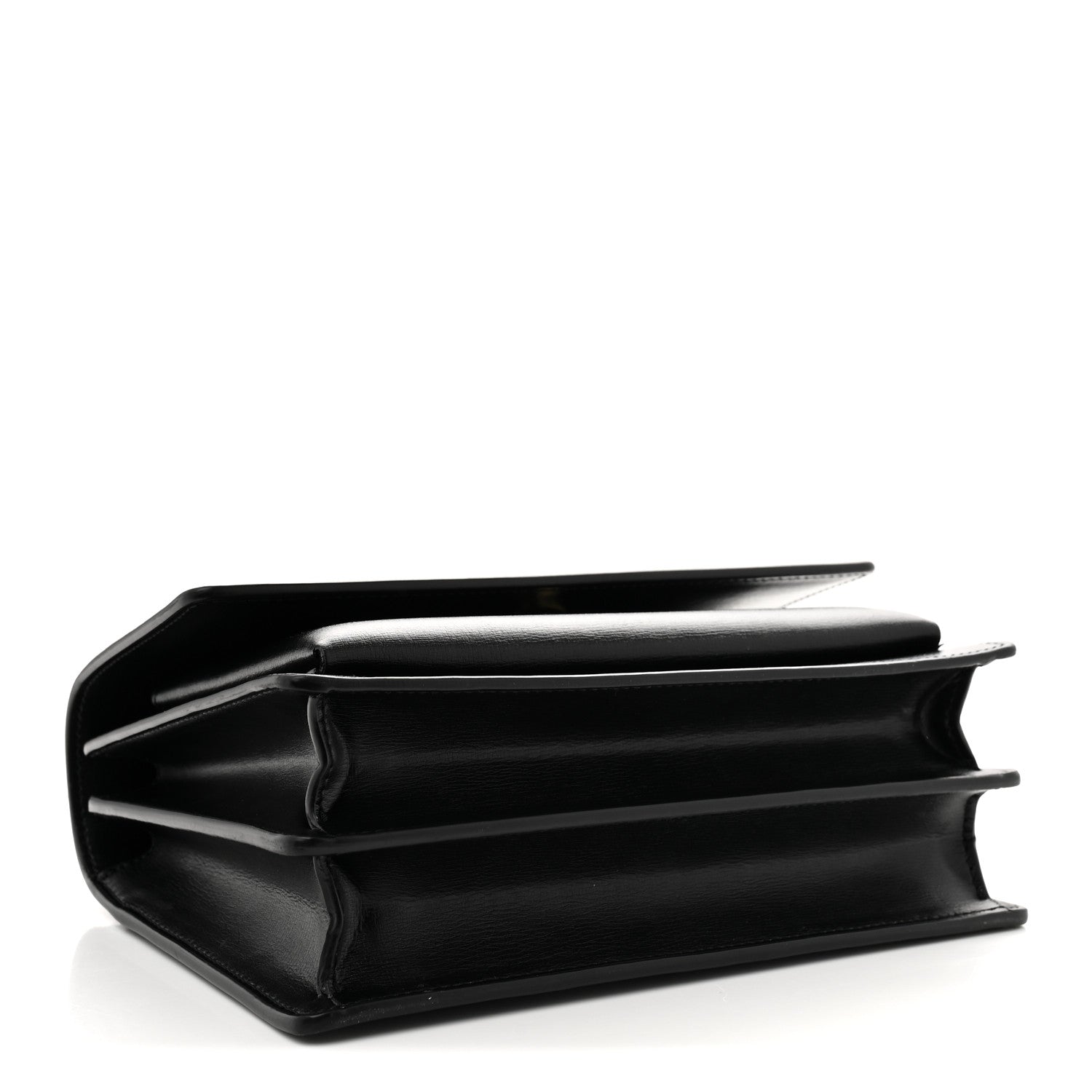 Saint Laurent Calfskin Medium Monogram Sunset Black 4 of 10