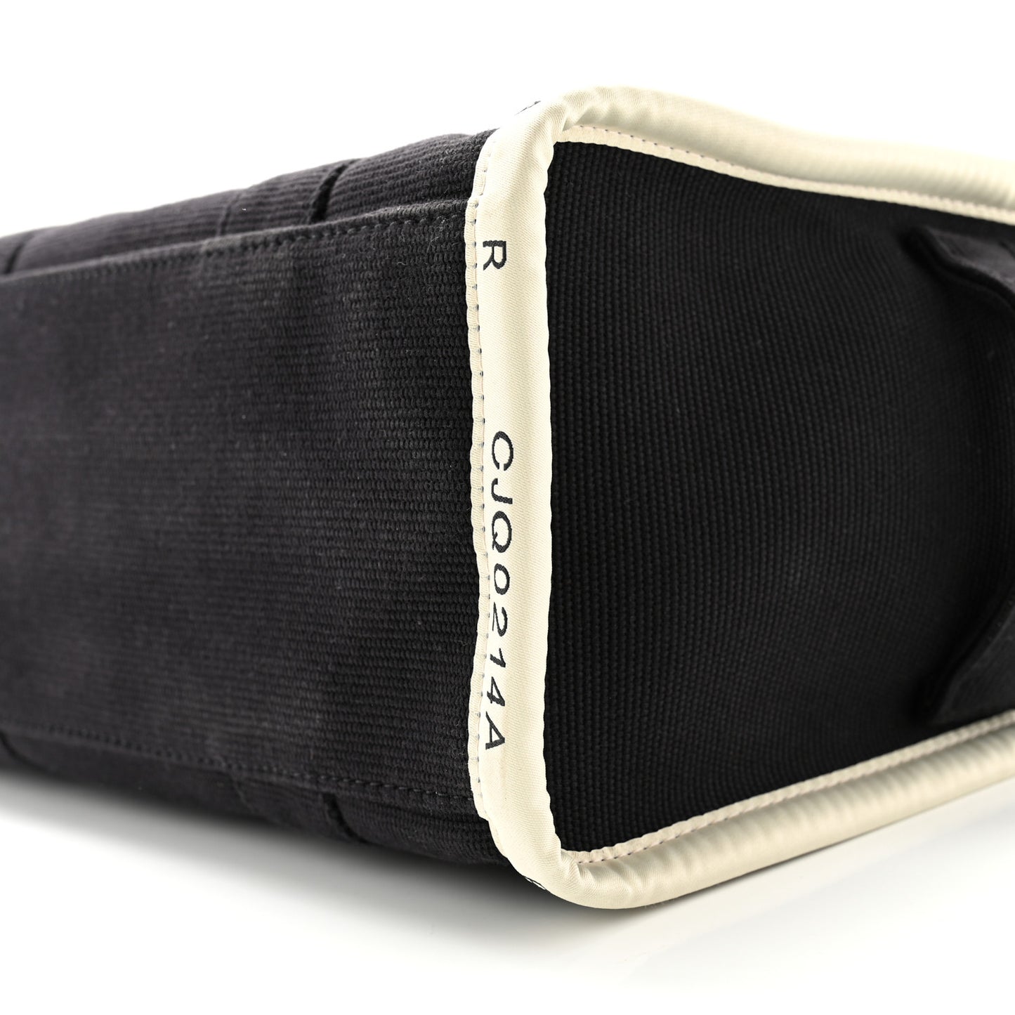 Cotton Canvas Medium The Jacquard Tote Bag Black