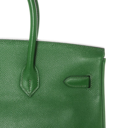 Hermes Epsom Birkin 35 Vert Bengale 13 of 26