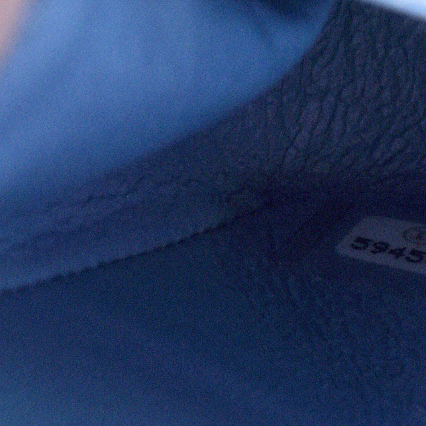 Jersey Quilted Small Double Flap Blue