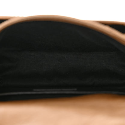 Saint Laurent Crinkled Calfskin Matelasse Monogram Baby Niki Chain Satchel Natural Tan 5 of 10