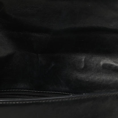 Chanel Lambskin Quilted CC Chocolate Bar Flap Black 11 of 16