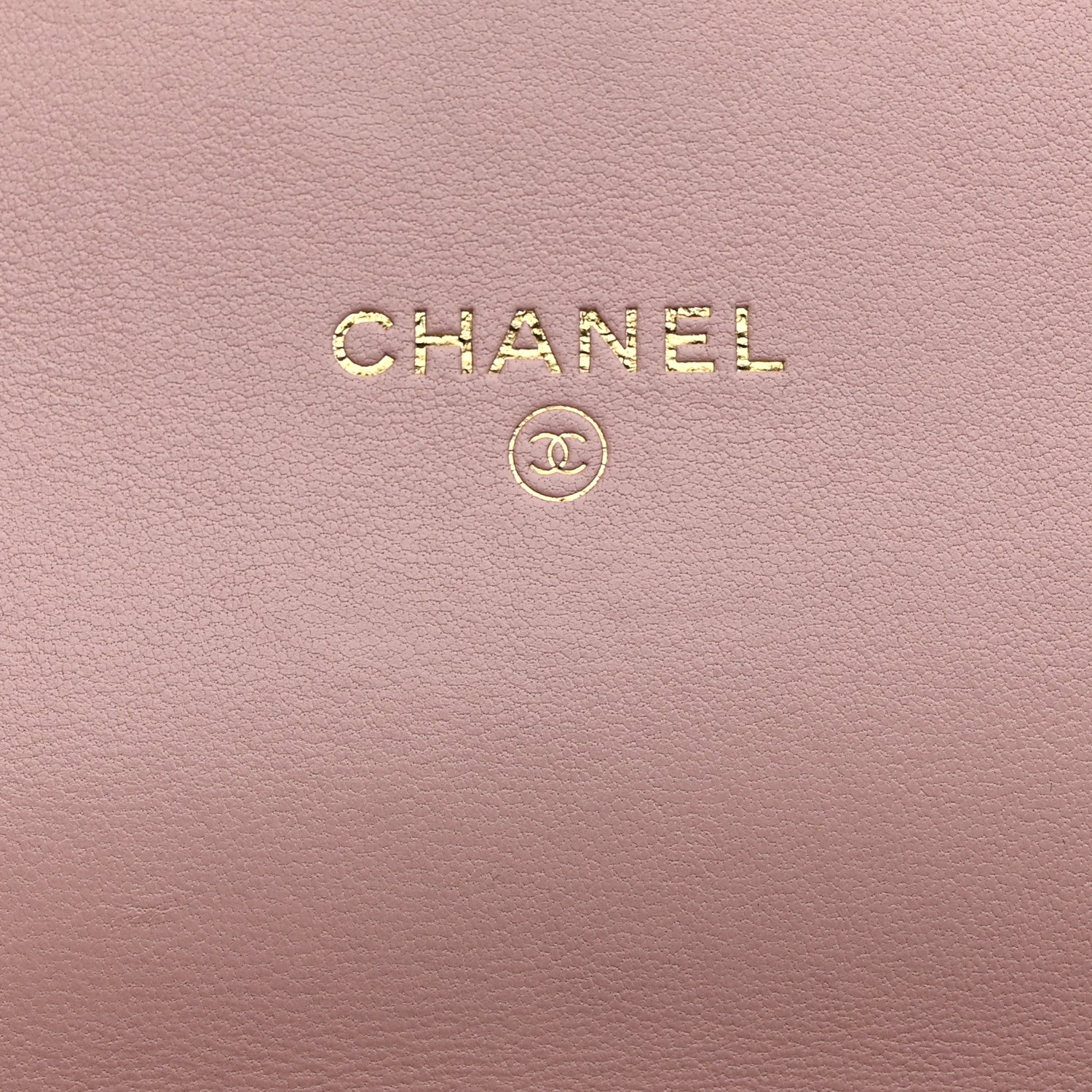 Chanel Lambskin Quilted CC Pearl Enamel Clutch on Chain WOC Light Pink 7 of 13