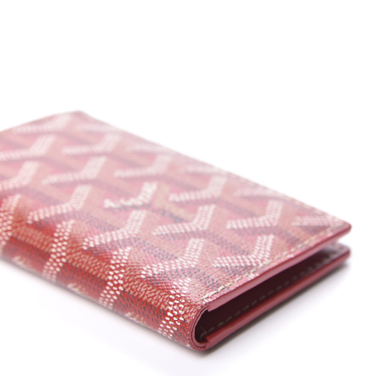 Goyardine Saint Pierre Card Holder Red