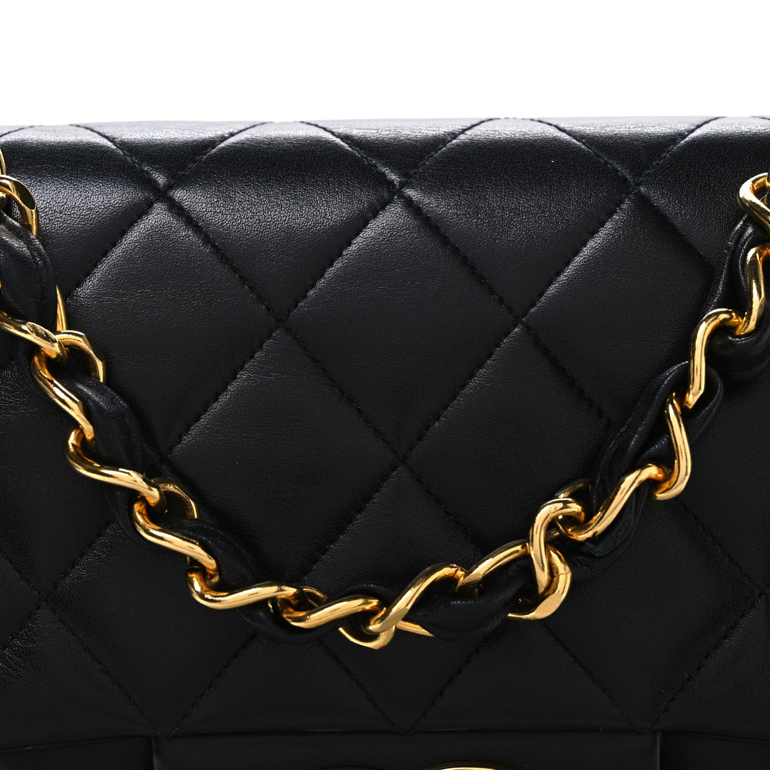 Chanel Lambskin Quilted XL Jumbo Single Flap Black 16 of 23