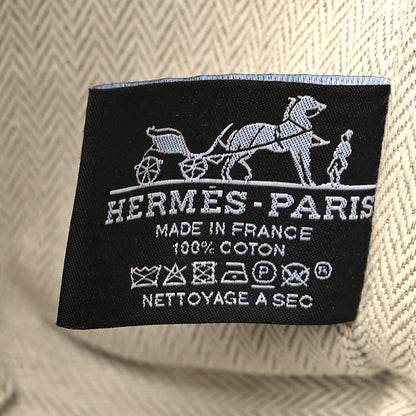 Hermes Canvas Small Bride-A-Brac Pouch Vert Foret 6 of 11