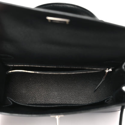 Hermes Epsom Kelly Sellier 25 Black 5 of 10