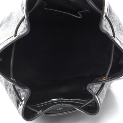 MCM Visetos Essential Drawstring Bucket Bag Black 5 of 12
